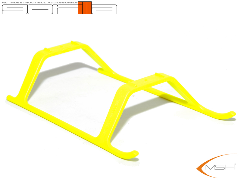 Gorilla Gear Landing Skids - Yellow - T-REX450Pro/Mini Protos Gorilla Gear Landing Skids - Yellow - T-REX450Pro/Mini Protos